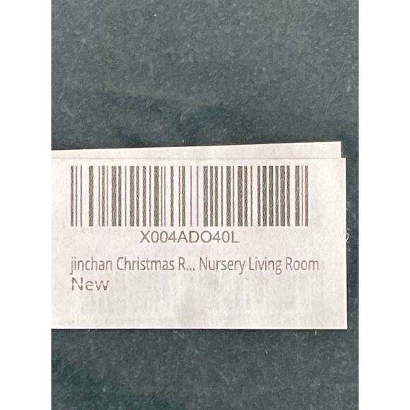 Christmas Round Rug 5ft Area Rug Green Xmas Tree Rug - Picture 7 of 9